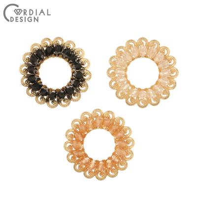 China DIY Jewelry Making Jewelry Accessories Cordial Design 30Pcs 29*29MM Jewelry Accessories Hand Made DIY Making Jewelry Findings and Components for sale