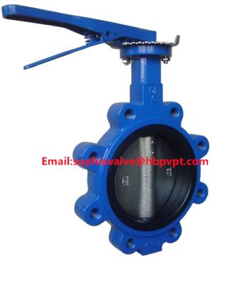 China ANSI 150LB lug butterfly valve for sale