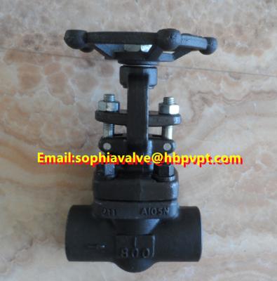 China ANSI 800LB forged globe valve for sale