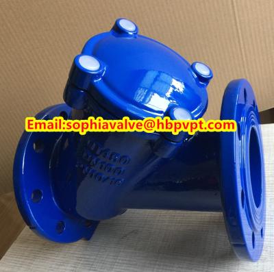 China QT450 DN150 PN10/16 ball type check valve for sale