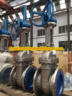 China ASME B16.34 CF8M stainless steel gate valve for sale