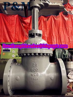 China API 600 WCB gate valve class 600 for sale