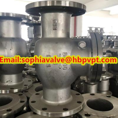 China CF8 stainless steel cast steel swing check valve manufacturer for sale