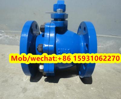 China DIN3357 GG25 cast iron ball valve for sale