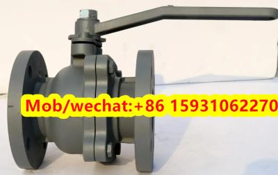 China JIS 10K 20K flange end cast steel SCS13 ball valve for sale