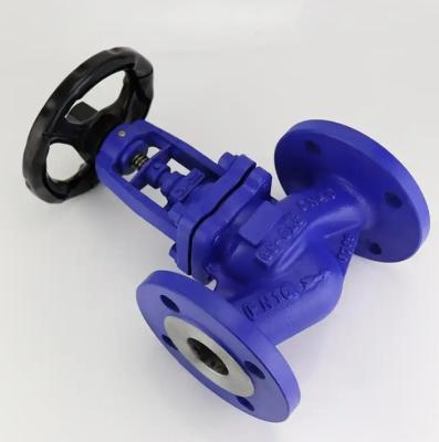 China DIN bellows globe valve handwheel operation for sale