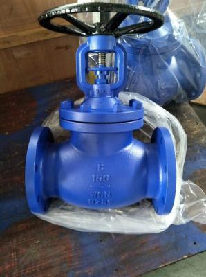 China ASTM A216 WCB 6'' 150LB cast steel globe valve for sale