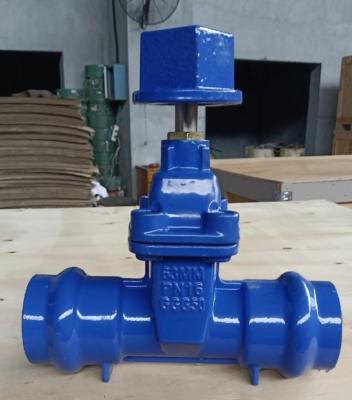 China GGG50 DN50 PN16 socket gate valve for sale