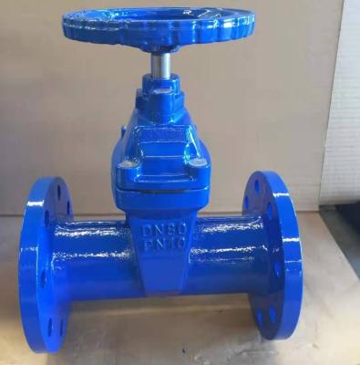 China DIN3352 resilient seal F5 cast iron Gate Valve for sale