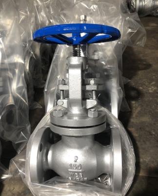 China ANSI 150lb 600lb WCB cast steel flanged globe valve for sale