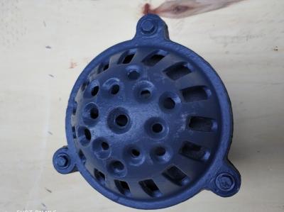 China 4'' BS21 PN16 GG20 cast iron foot valve for sale