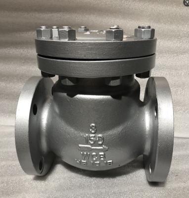 China ANSI 150lb WCB cast steel swing check valve for sale