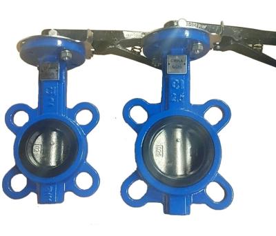 China China GG20 cast iron DIN standard butterfly valve for sale