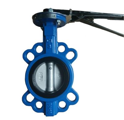 China cast iron 3'' PN16 butterfly valve with pin for sale