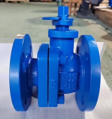 Китай DIN3357 PN16 GG25 floating flanged ball valve продается