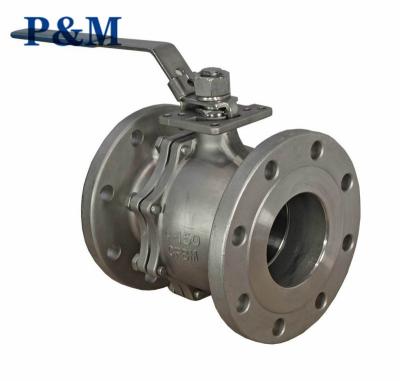 China 4'' 150LB CF8M 2-PC ball valve made in China for sale