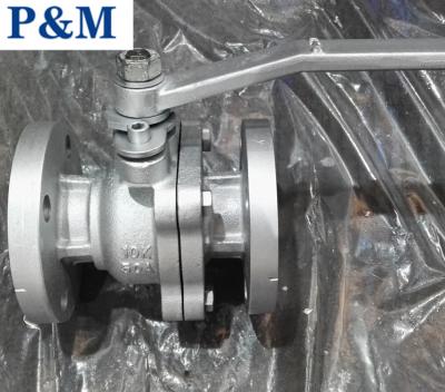 China JIS10K 150A cast iron 2-pc ball valve origin China for sale