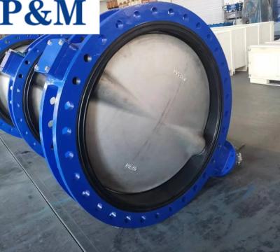 China BS5155  ductile iron flanged butterfly valve with pin for sale