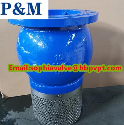 China 10inch JIS10K ductile iron foot valve made in China for sale