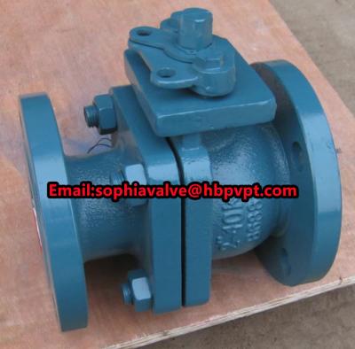 China JIS standard 10K cast iron 2-pc ball valve for sale