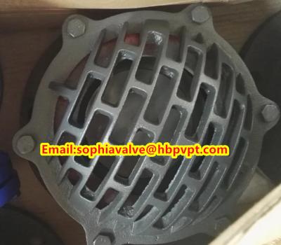 China BS4504 flange grey iron valve cover foot valve for sale