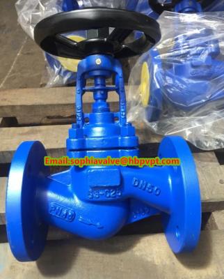 China Cast steel GS-C25 PN10 flanged globe valve from Hebei for sale