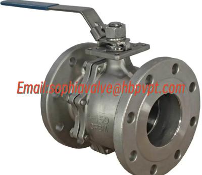 China stainless steel PTFE CF8M floating ball valve for sale