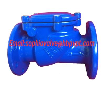 Китай EPDM resilient seal British standard flanged check valve продается