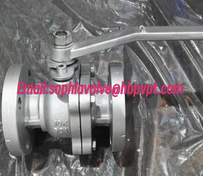 China 150A 10K resilient seal flanged ball valve for sale