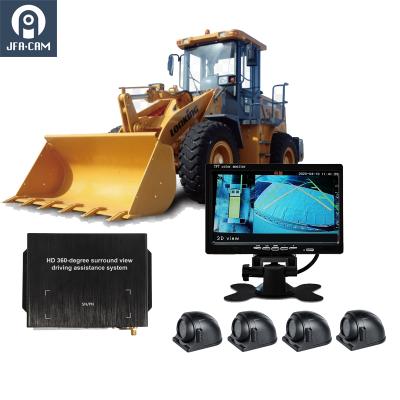 China Multi-Language Truck Bird View 360 Camera System Support 360 Degree Around Truck Camera Bus Around View Camera for sale