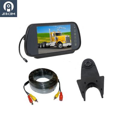 China Support Multi-Language 7inch Overhead Roof Mount Camera Rear View Reversing System And Mirror Monitor for sale