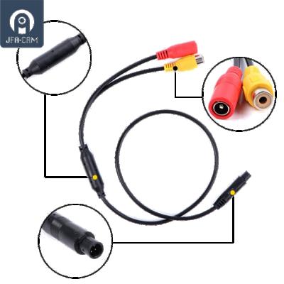 China 0.5m mini 4pin plug and play with RCA plug +DC plug for sale