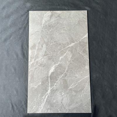 China Modern Luxurious Living Room Flooring Glossy Exterior Porcelain Hotel Villa Crystal Interior Tiles Glazed Polished Tile 750x1500mm for sale