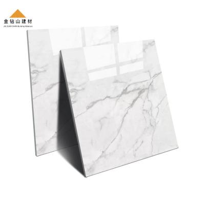 China Modern caitaiyang advanced decoration home Brown Glazed Glossy Porcelain Floor Tile Polished Square Marble Tiles Flooring 800x800 for sale