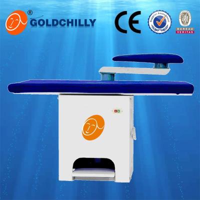 China Professional Laundry Ironing Clothes Ironing Table Vacuum Table Folding Ironing Table for sale