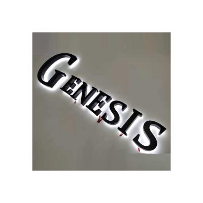 China Exterior Buildings Store Signs Letters Led Backlit Letter Sign for sale