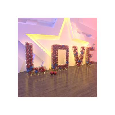 China Modern Romantic 2022 Wedding Birthday Party Balloon Letters One Giant Big Baby 3d Acrylic Letters Number With Balloon - Buy Party Decorations Ba for sale