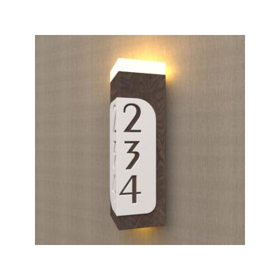 China Modern Simple Hotel House Number Function Housing Housing Number Electronic House Number for sale