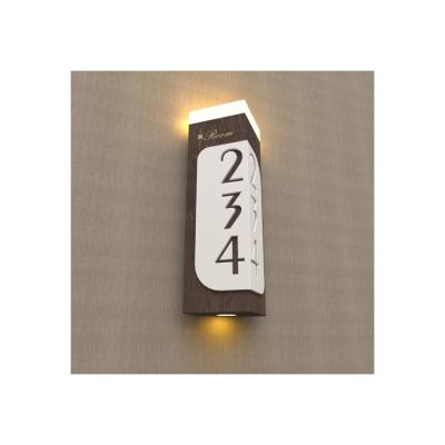 China 2021 Modern Hot Sale House Number License Plate Customize Hotel Room Number Signs for sale