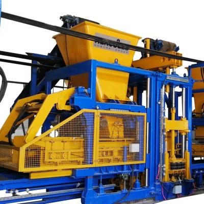 China Building Material Shops German Engineering Automatic Marathon 64 Concrete Brick Block Making Machine for sale