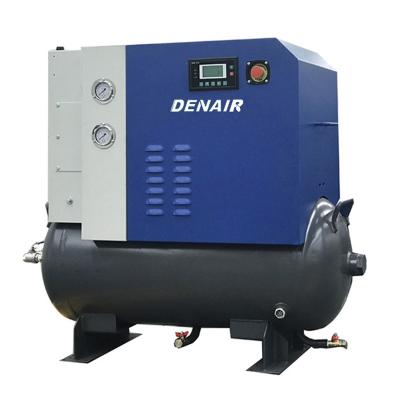 China Factory sale 11kw lubricated screw 15hp 7bar air compressor for sale