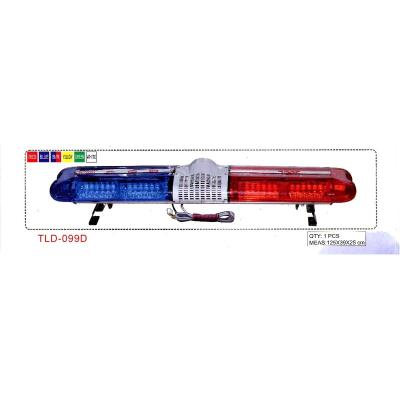 China Diecast Aluminum Housing RED BLUE POLICE ALARM LIGHT BEAM WITH 150W SIREN for sale