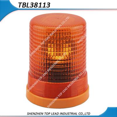 China Hot Sale PC Halogen Warning Light 38113 Amber Rotating Beacon Light for sale