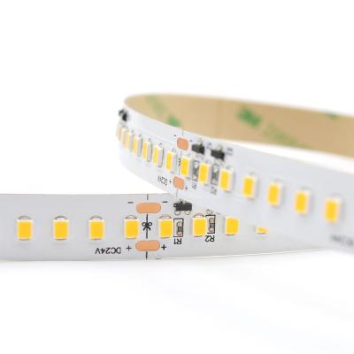 China INDOOR USE Customized Design High Efficiency 20W 10mm PCB 160leds/m SMD2835 190lm/W 5years Warranty LED Strip Light For Aluminum Profile for sale