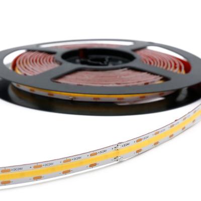 China INDOOR USE DC24V 15.62MM for one cut point free dimmable in LED Profile 9W 10W 12W 512chips/m COB 8mm PCB Aluminum COB LED Strip Light for sale