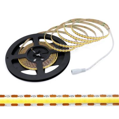 China INDOOR USE Top Dimmable 9W 12W Dot Free Led Cob Strip Rated Light For Any Size Led Aluminum Profile for sale