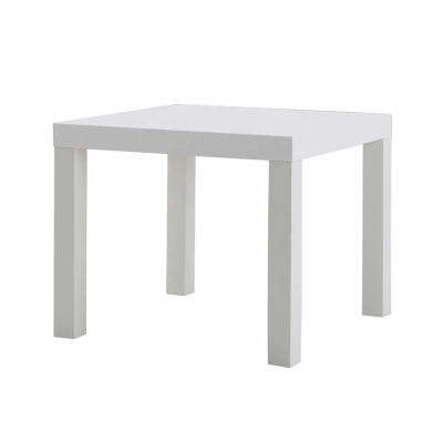 China Chinese cheap square BOARD hollow wood side table design for sale