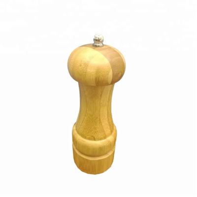 China Sustainable Bamboo Salt And Pepper Shakers Pepper Mill for sale