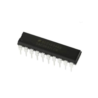 China New standard original DAC0832LCN DIP-20 8-Resolution DA conversion integrated IC for sale