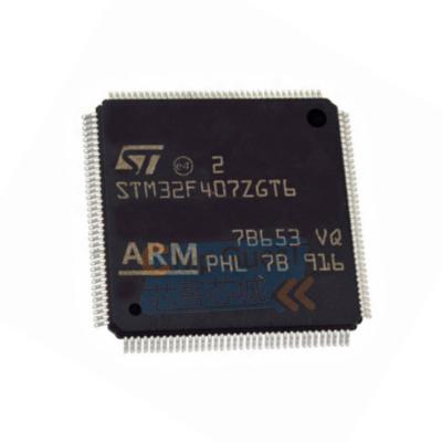 China ARM Standard Microcontroller Electronic Component STM32F407IGT6 Component IC STM32F407ZGT6 for sale